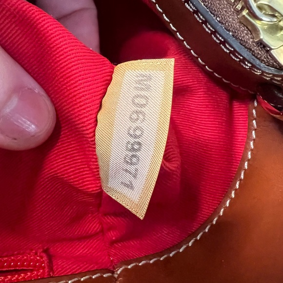 Dooney & Bourke Alto Small Camilla in Color Saddle - Picture 9 of 15